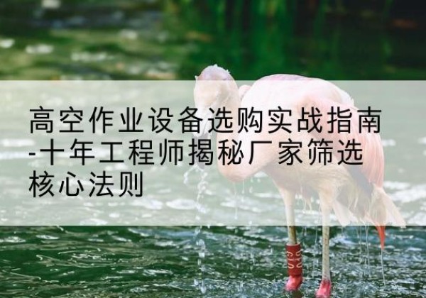 修文剪叉式升降机厂家-高空作业设备选购实战指南-十年工程师揭秘厂家筛选核心法则